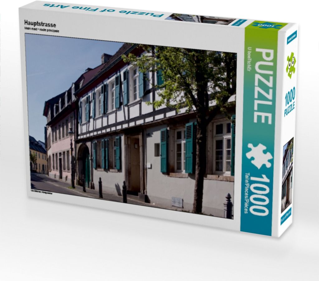 Calvendo Hauptstrasse 1000 Teile Puzzle quer 640x480mm, Produktbild 