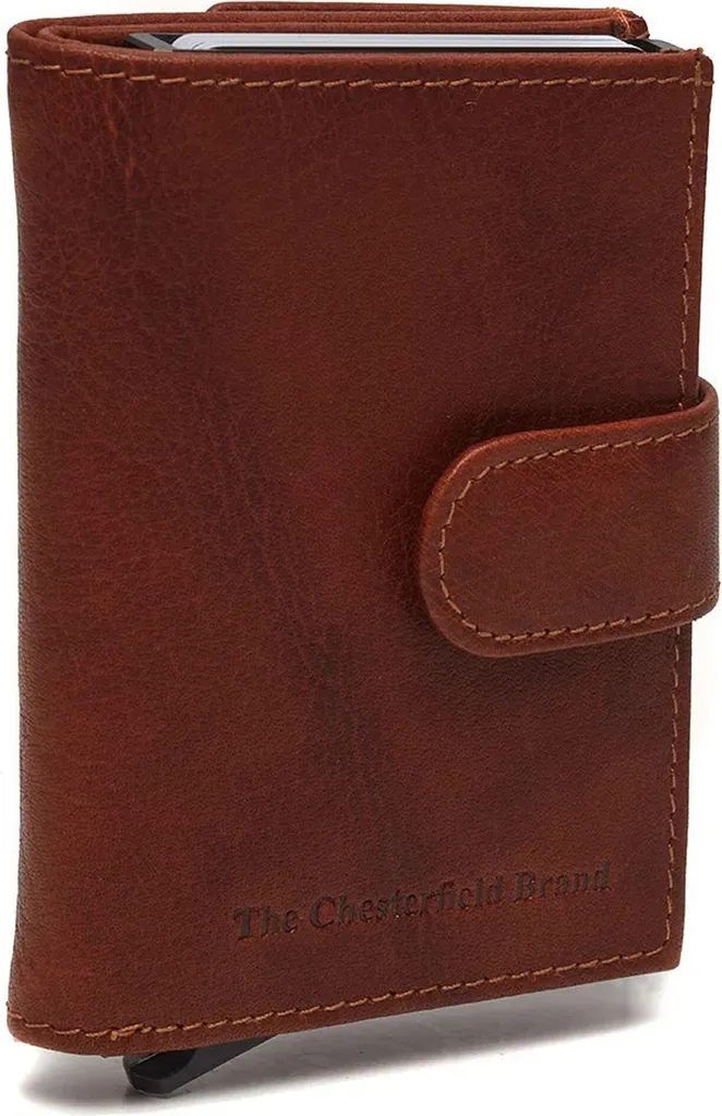 Portacarte Hannover Cognac The Chesterfield Brand | Slim Wallet RFID