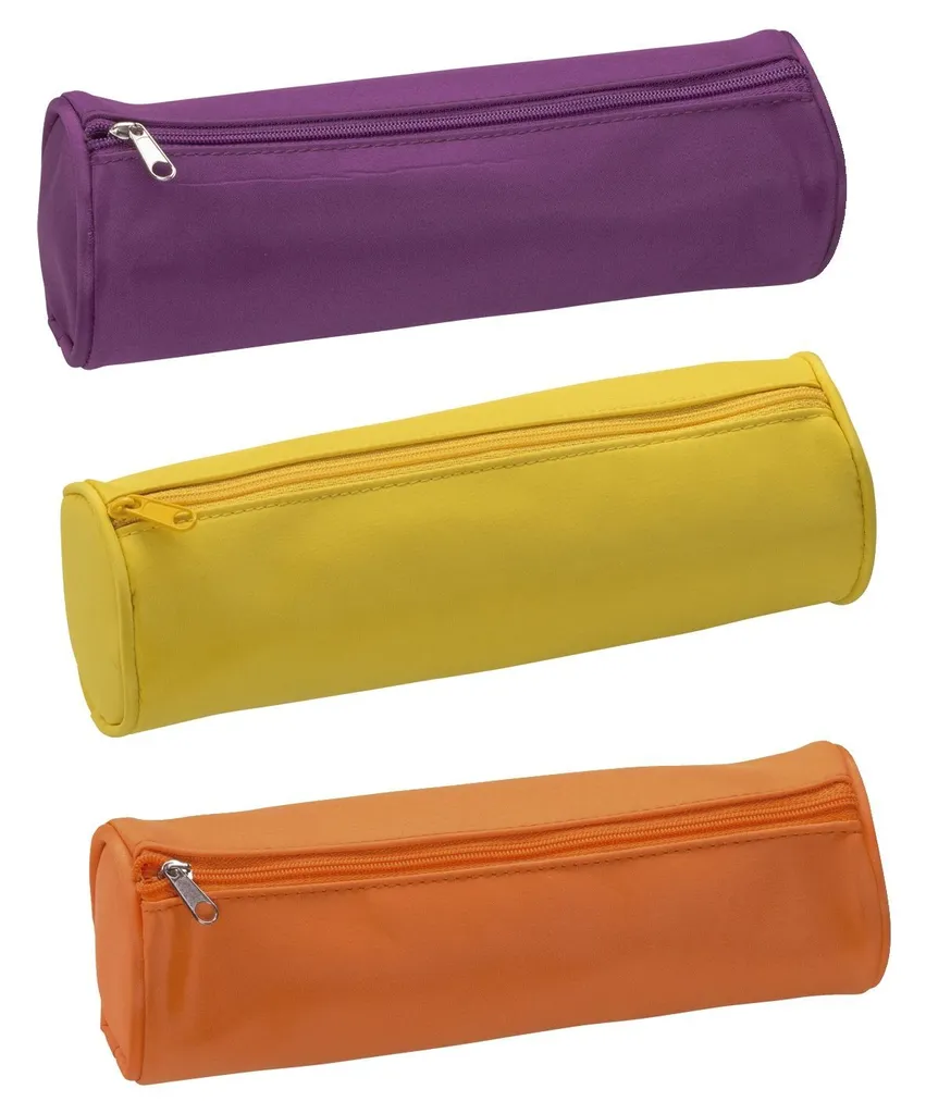 Trousse à crayons Trend coloris assortis pour école et bureau chic