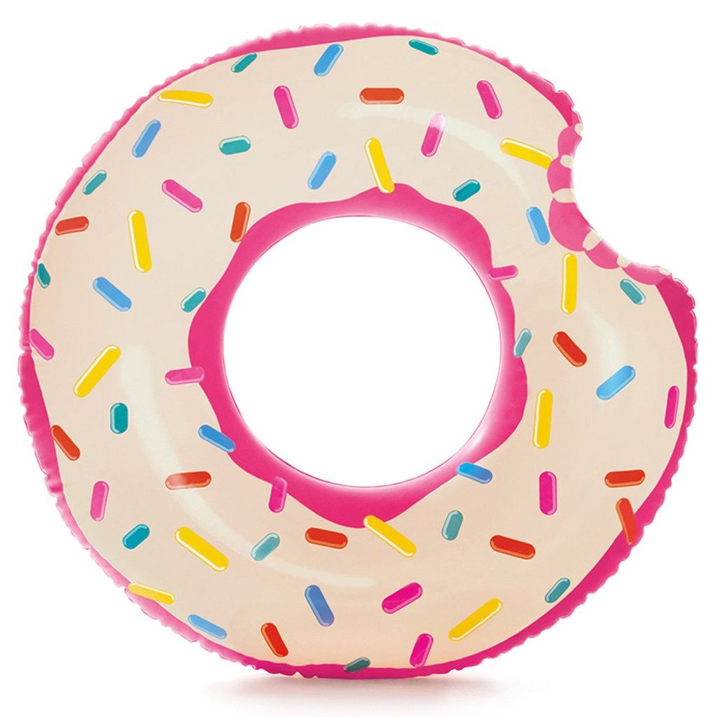 Schwimmreifen XXL Luftmatratze Aufblasbarer Riesen Donut Schwimmring 
