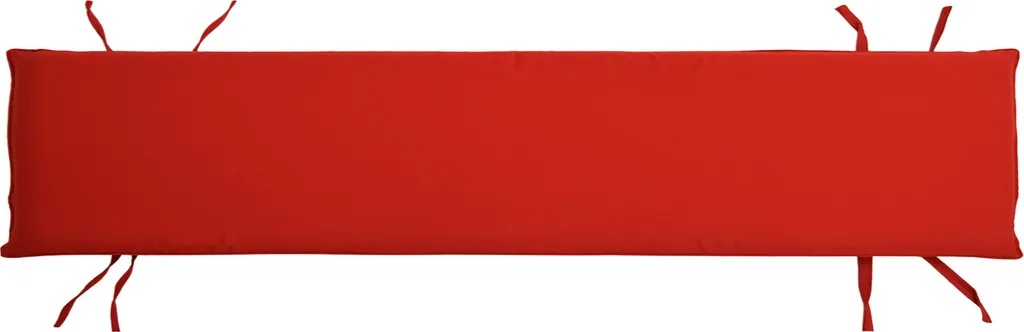 Cuscino Ferrara Rosso Teako Design: Eleganza 180x40 per Esterni