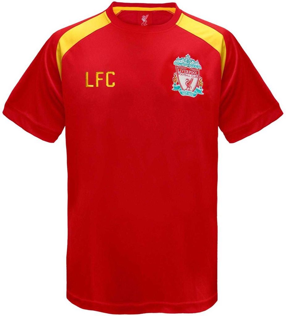 Liverpool FC - T-Shirt für Herren, Polyester GF410 (XXL) (Rot)