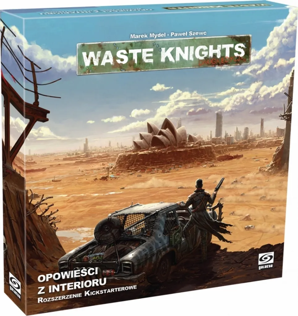 Jeu de société narratif Chevaliers des déchets Histoires de l'intérieur