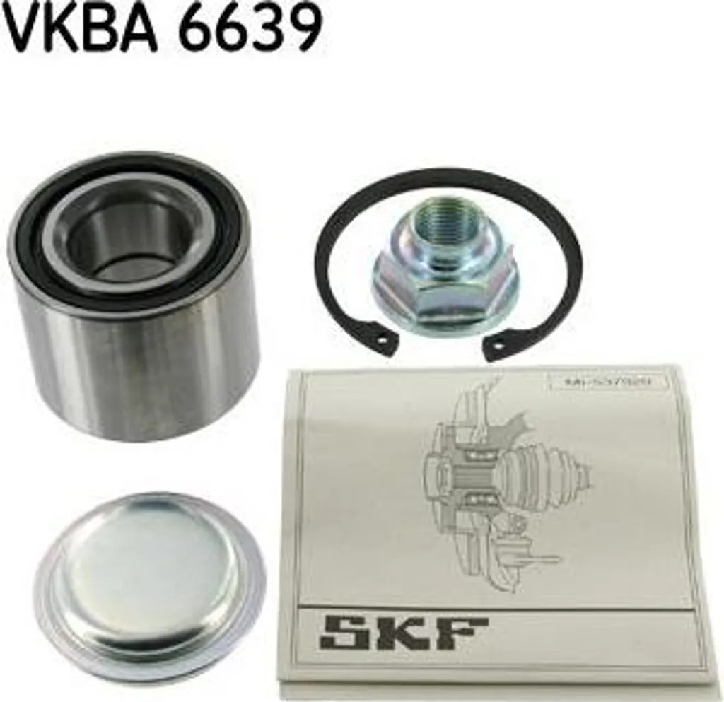 Supprimer le Bruit de Roue sur Agila B avec SKF VKBA6639 OE 4708249