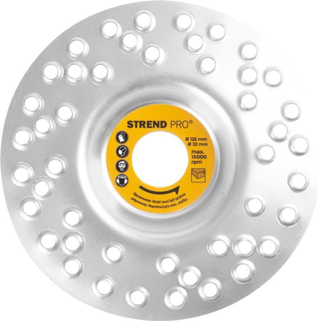 Disco Strend Pro, 125 mm, abrasivo per legno, con fori, per Immagine del prodotto 