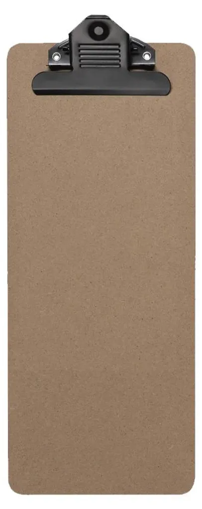Planchette à pince pour organiser vos factures et éviter les pertes A5