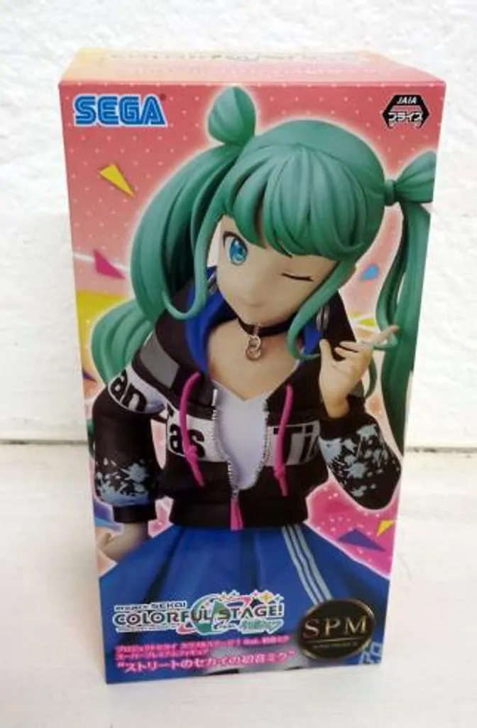 Figurine Miku Street Sekai 21 cm Version SPM Détails Haute Qualité - 6