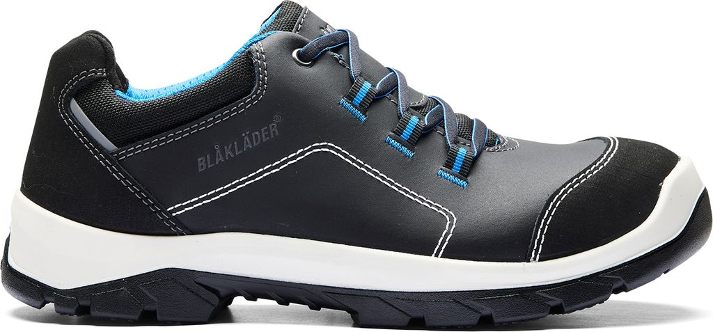 Blakläder RETRO Safety Shoe Schwarz 2433, Farbe:schwarz, Größe:48
