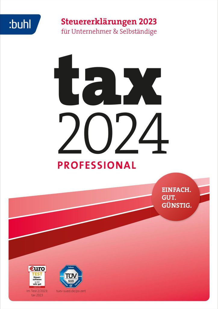 tax 2024 Professional Produktbild