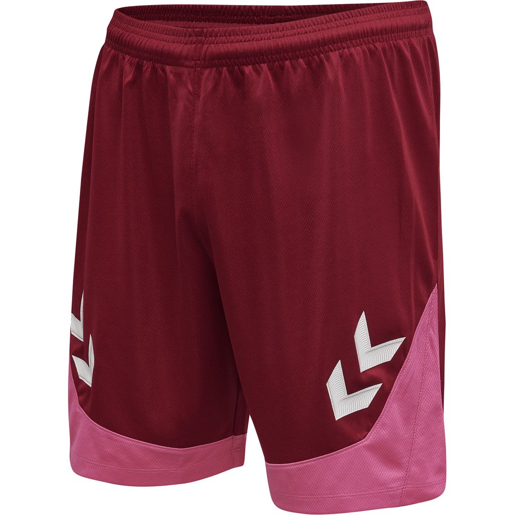Hummel Lead Poly Shorts, BIKING RED, S, Herren