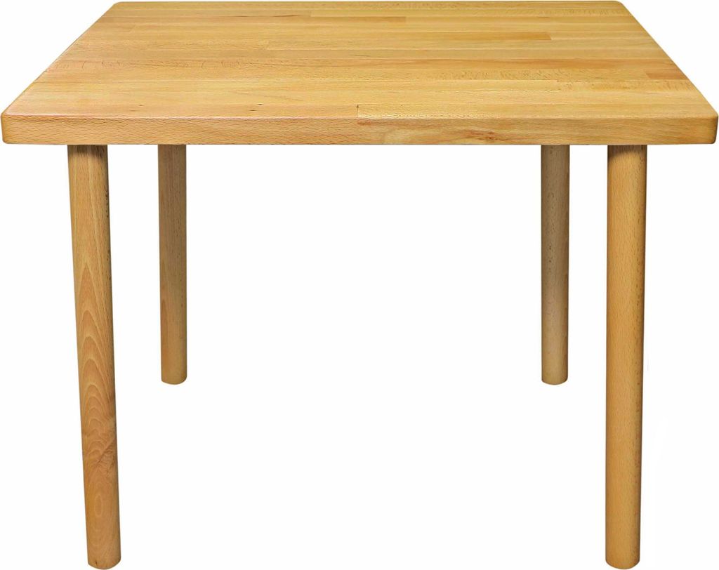 Bubema Kindertisch, Buche massiv, Natur Produktbild 