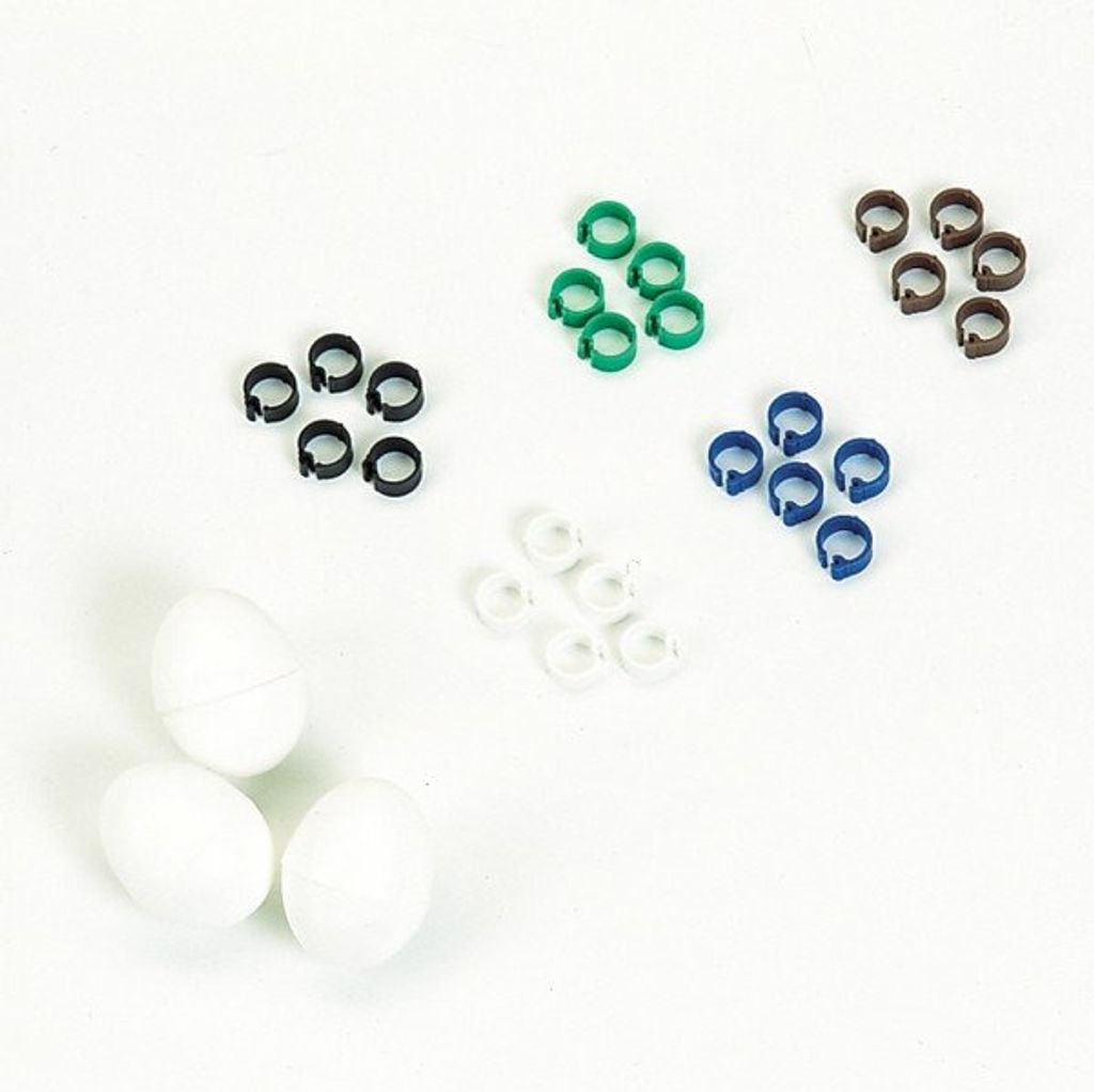 Nobby Clipsringe für Tauben 50 Stück, 8,0 mm Obrázok produktu 