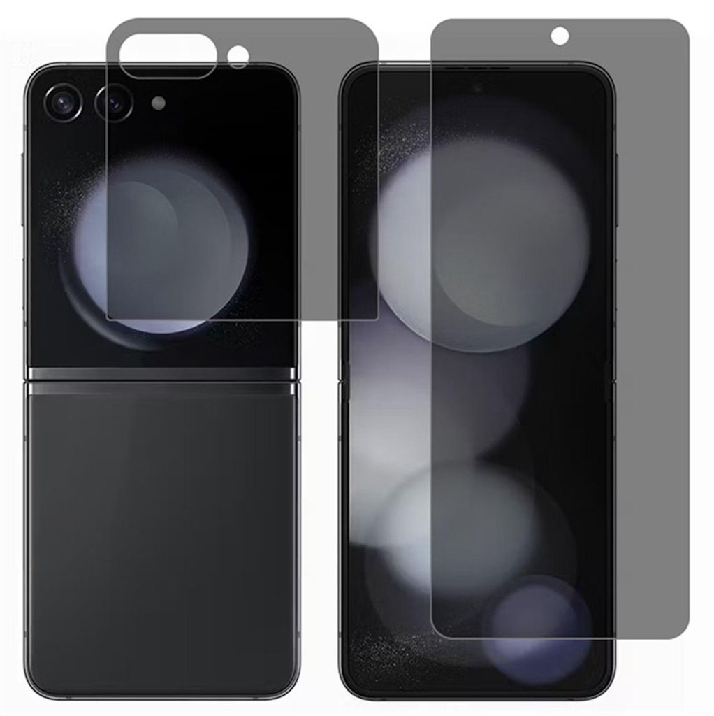 2 in 1 Privacy Hydrogel Displayschutzfolie für Samsung Produktbild 
