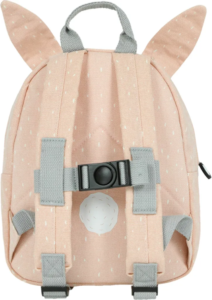 Trixie Backpack Mrs Rabbit Blanc - Sac à Dos Enfant Lapin de Qualité - 4