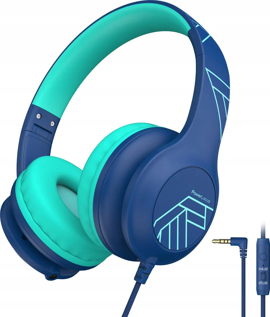 Offerta Cuffie PowerLocus Bambini Blu | Garanzia 2 Anni e Spedizione