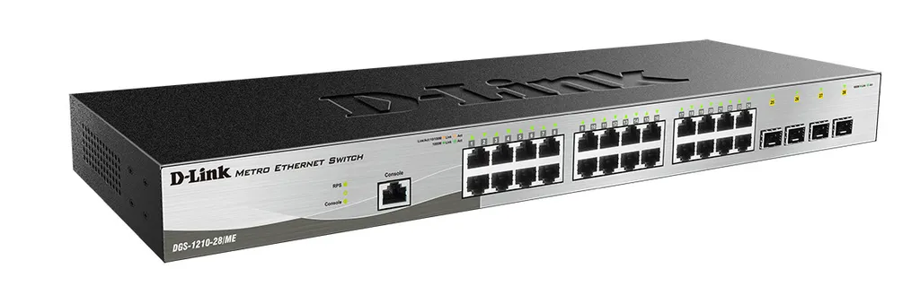 Switch Ethernet 28 ports Gigabit D-Link DGS-1210-28/ME/E administrable