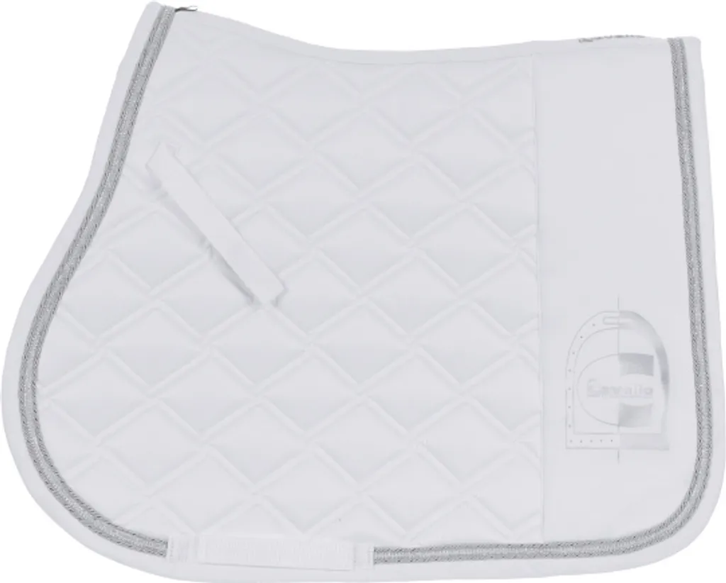 Cavallo Harleen White Saddle Pad DR | Look da Gara con Cristalli 2022