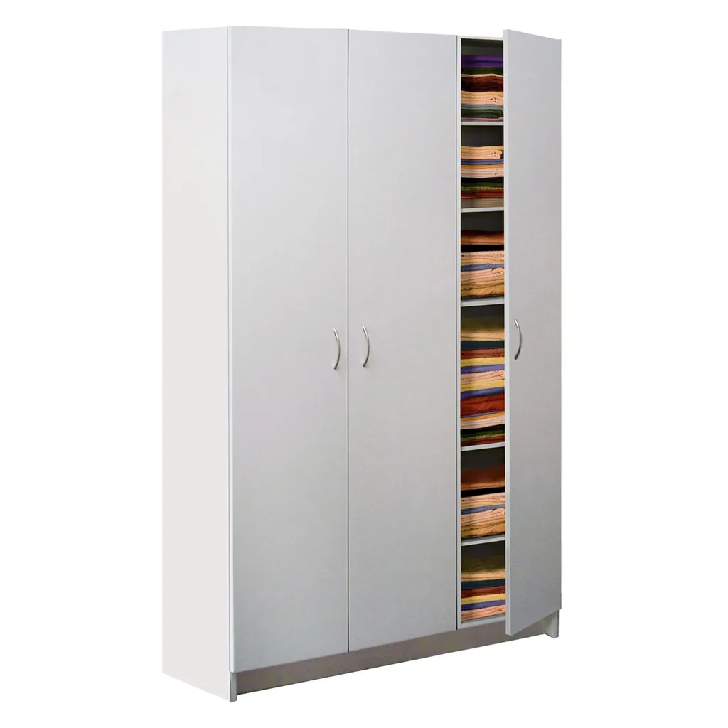 Armoire de chambre blanche JUMBO 316 avec grand dressing dressing