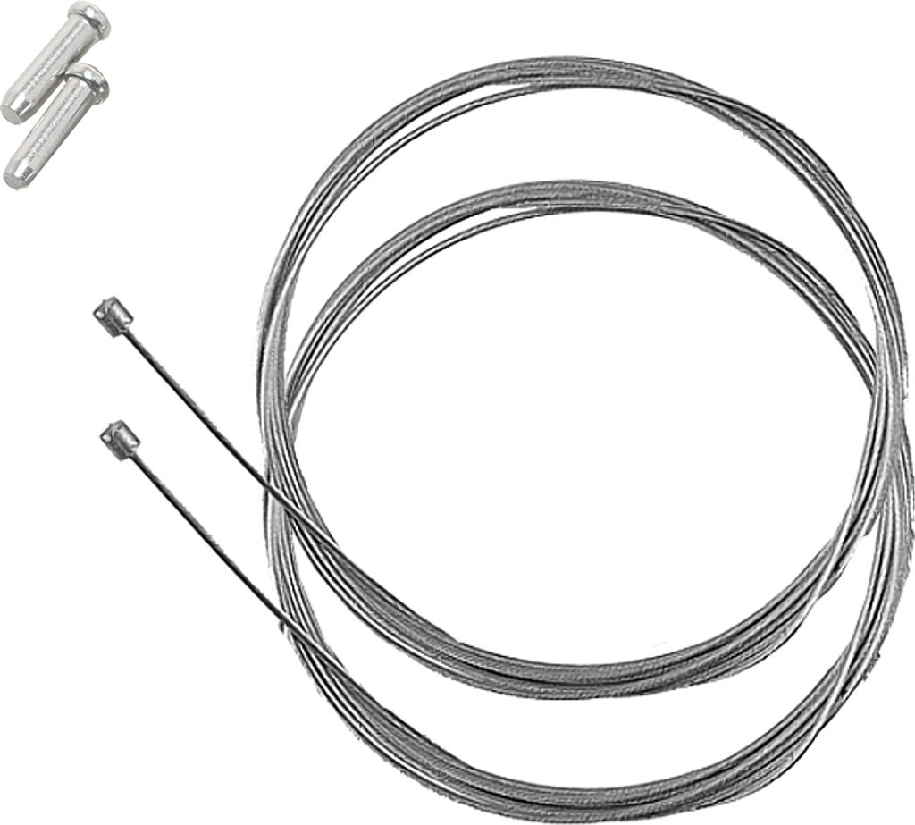 2x Schaltzüge Edelstahl Fahrrad Schaltzug Niro Bowdenzug Produktbild 