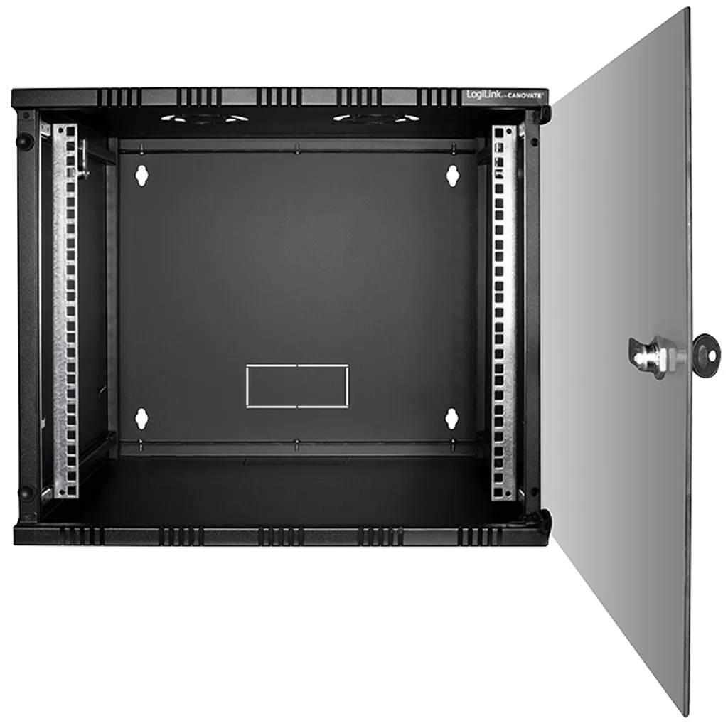 Coffret informatique 19 pouces 9U rack de brassage mural compact