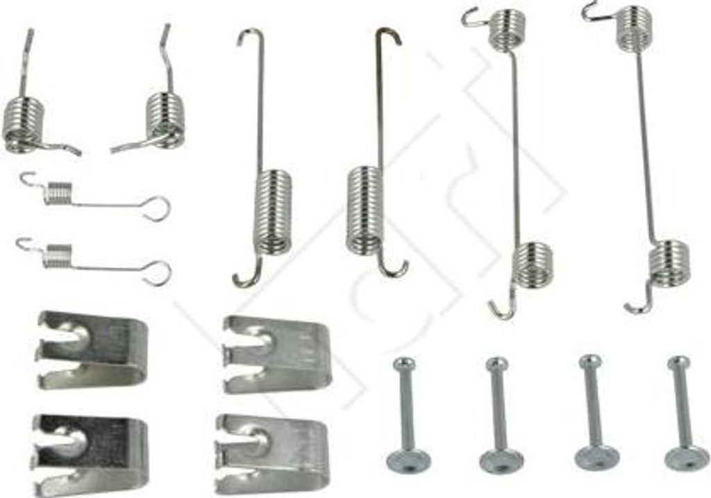 HART 223 481 Zubehörsatz, Bremsbacken OE kompatibel mit Escort, Fiesta, Mondeo