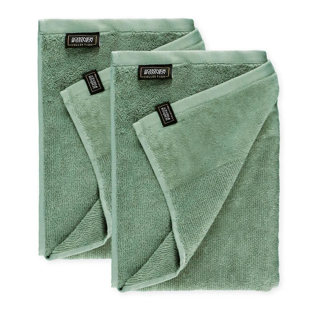 Specifiche Telo Schöner Wohnen Sense Verde 70x140 | Cotone Airtouch