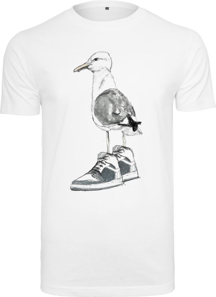 Mister Tee Seagull Sneakers Kurzarm-t-shirt Weiß 2XL Mann Weiß 2XL