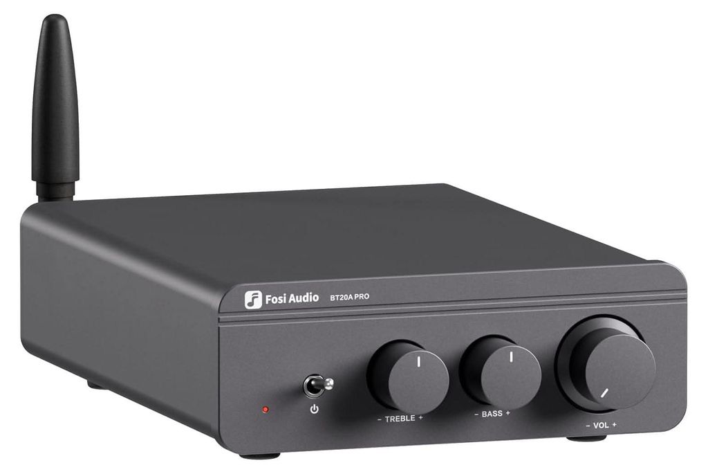 Fosi Audio BT20A Pro Bluetooth-Verstärker 2.0 – 2 × 300 W – Produktbild 