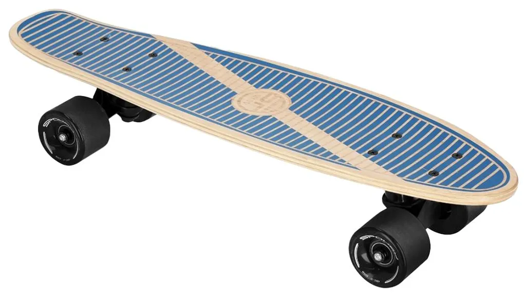 Cruiser Skateboard Woo-Fish PP7981 Spokey - Planche de Ville Rétro