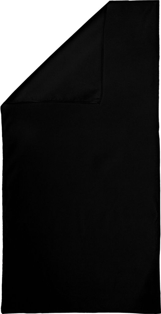 2 x fleuresse Sport Duschtuch 90x180 cm High-Tech-Reise Duschtuch 3450-1 schwarz