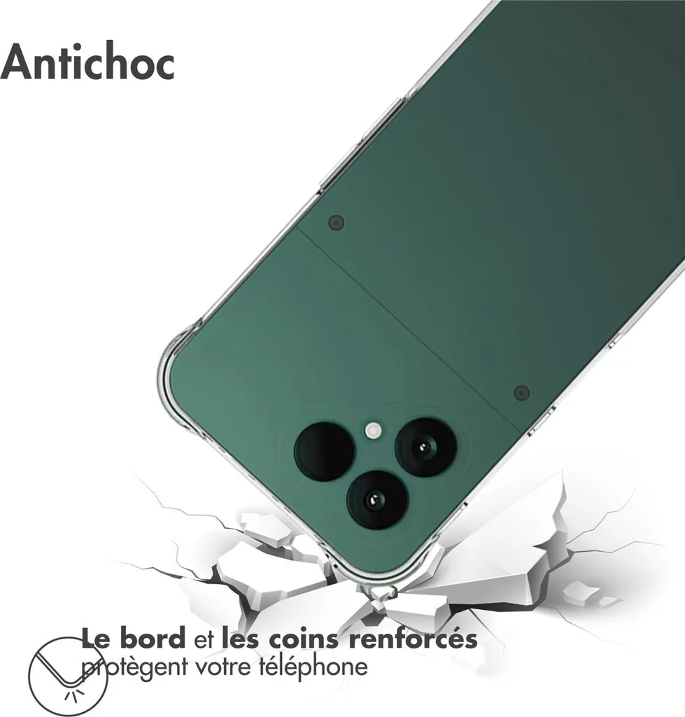 Fairphone 6 Cover imoshion Trasparente: Eleganza e Protezione Urto - 2