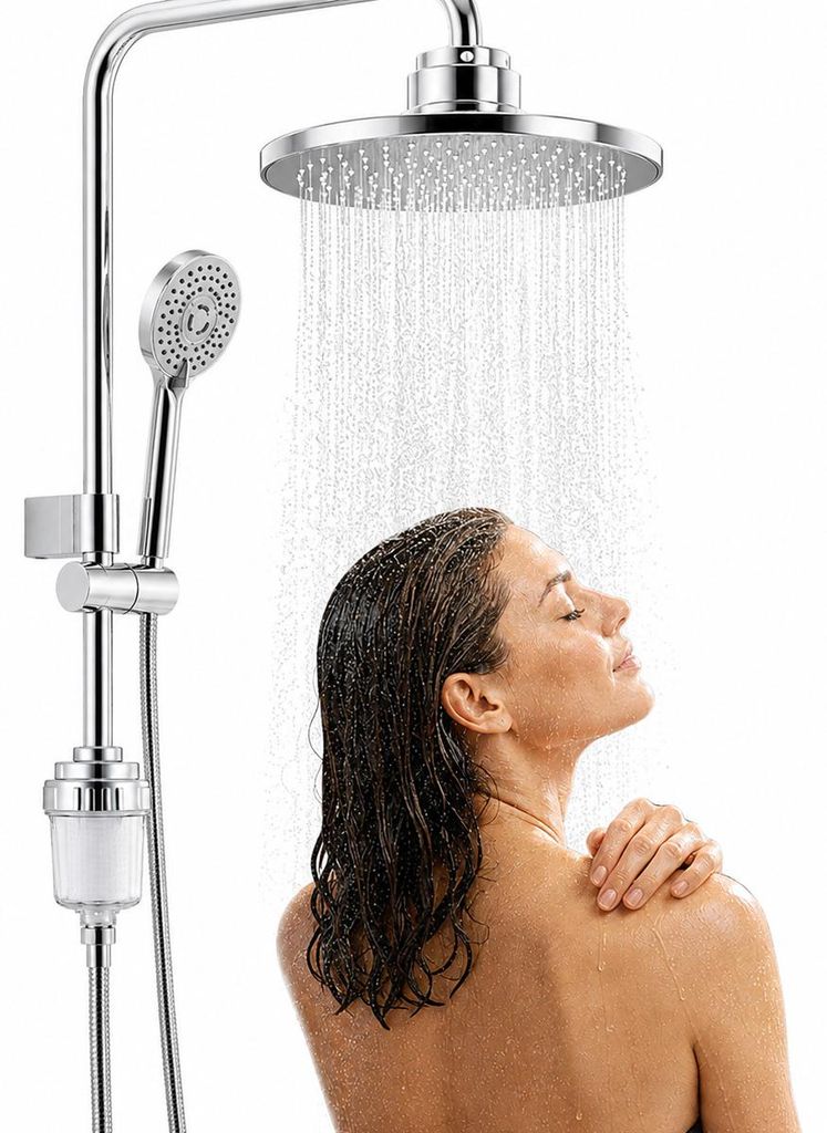 Duschfilter gegen Kalk, Wasserfilter für Dusche mit Produktbild 