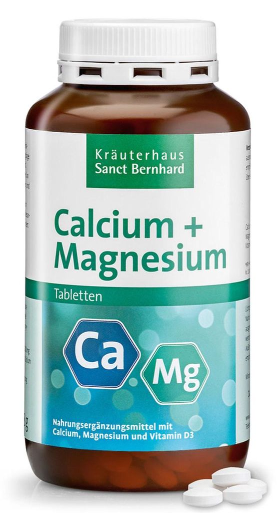 Sanct Bernhard Calcium-Magnesium Tabletten 400 Tabletten Produktbild 