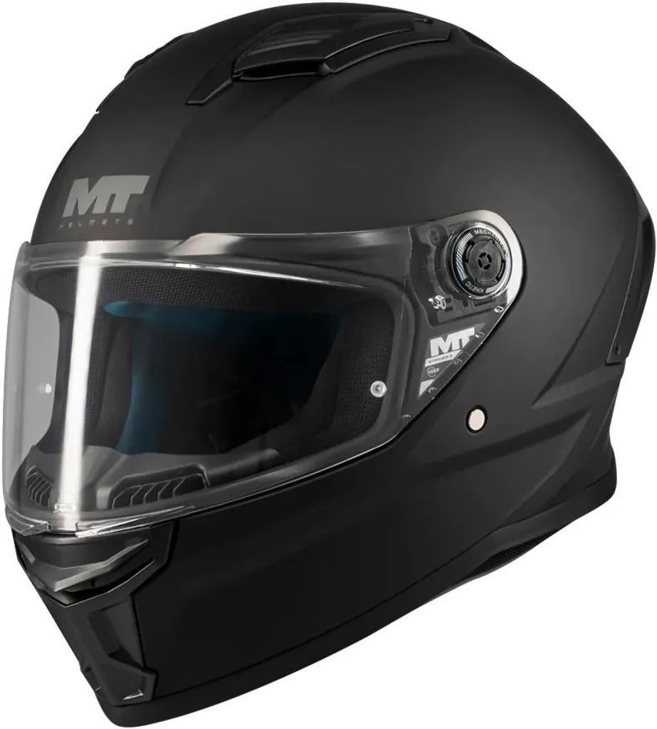 Casque MT Stinger 2 Pure Noir Mat XXS : Confort et Sécurité Maximale