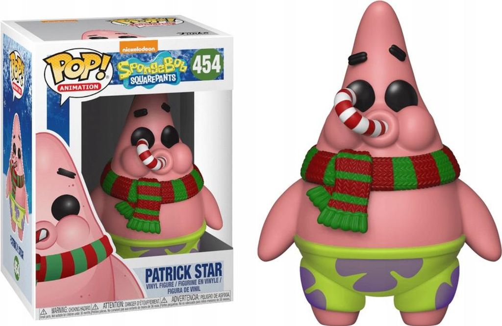 Figurka Funko POP SpongeBob SquarePants 454 Patrick Star Zdjęcie produktu 