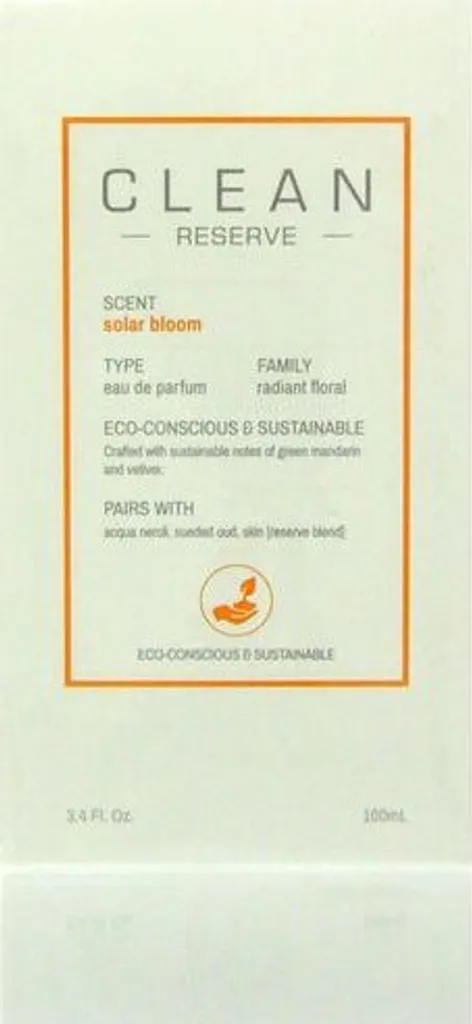 Clean Solar Bloom Eau de Parfum 100 ml - Parfum Unisexe Floral Solaire