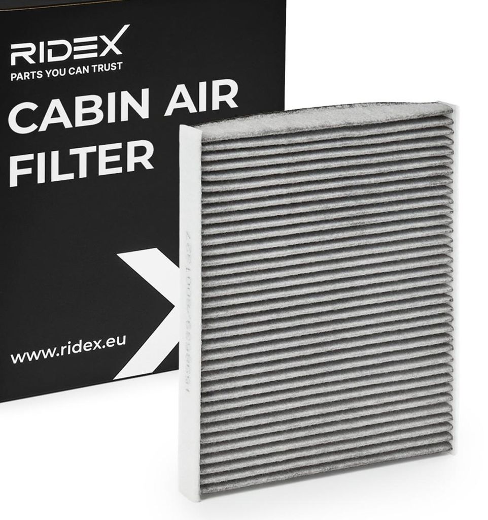 RIDEX 424I0133 Aktivkohle Innenraumfilter Pollenfilter für Produktbild 