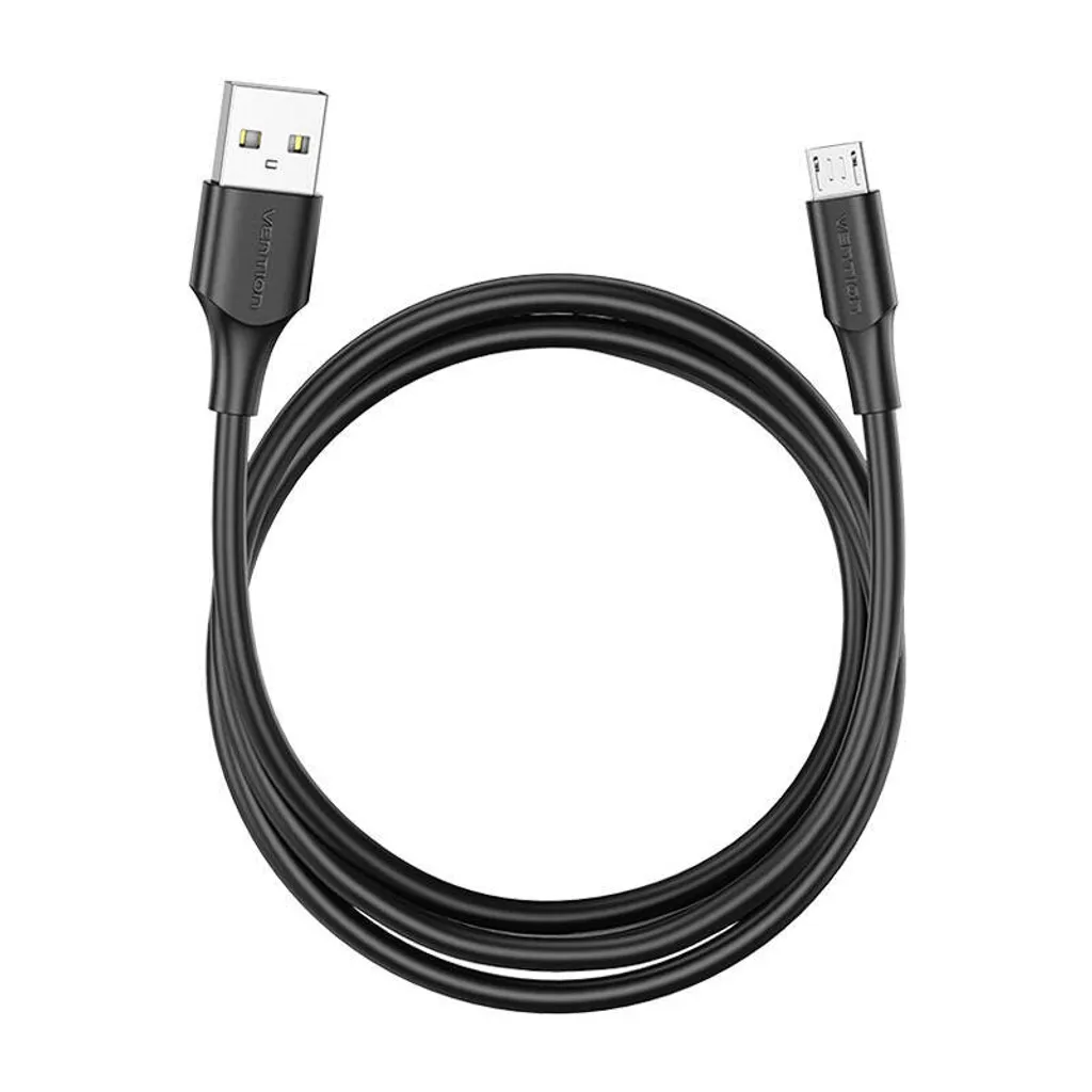 Vention CTIBI Câble USB 2.0 vers Micro-B 2A 3m Noir Haute Performance