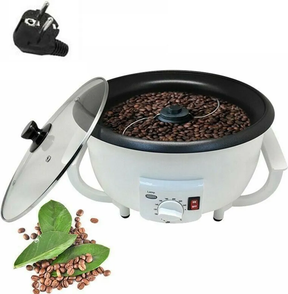 Machine de Torréfaction Café Maison 1200W pour Amateur de Grains