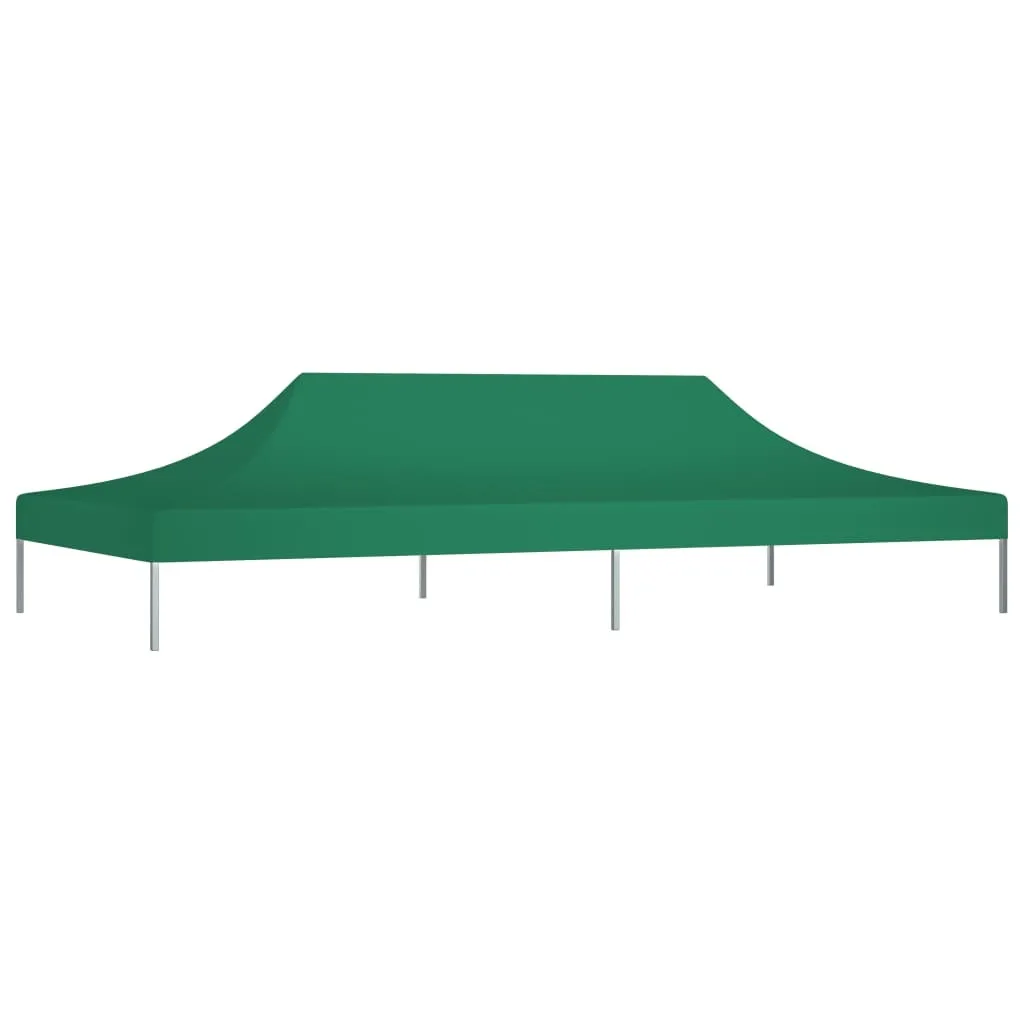 VidaXL Tetto Ricambio Verde per Gazebo 6x3m - Tessuto Oxford PVC