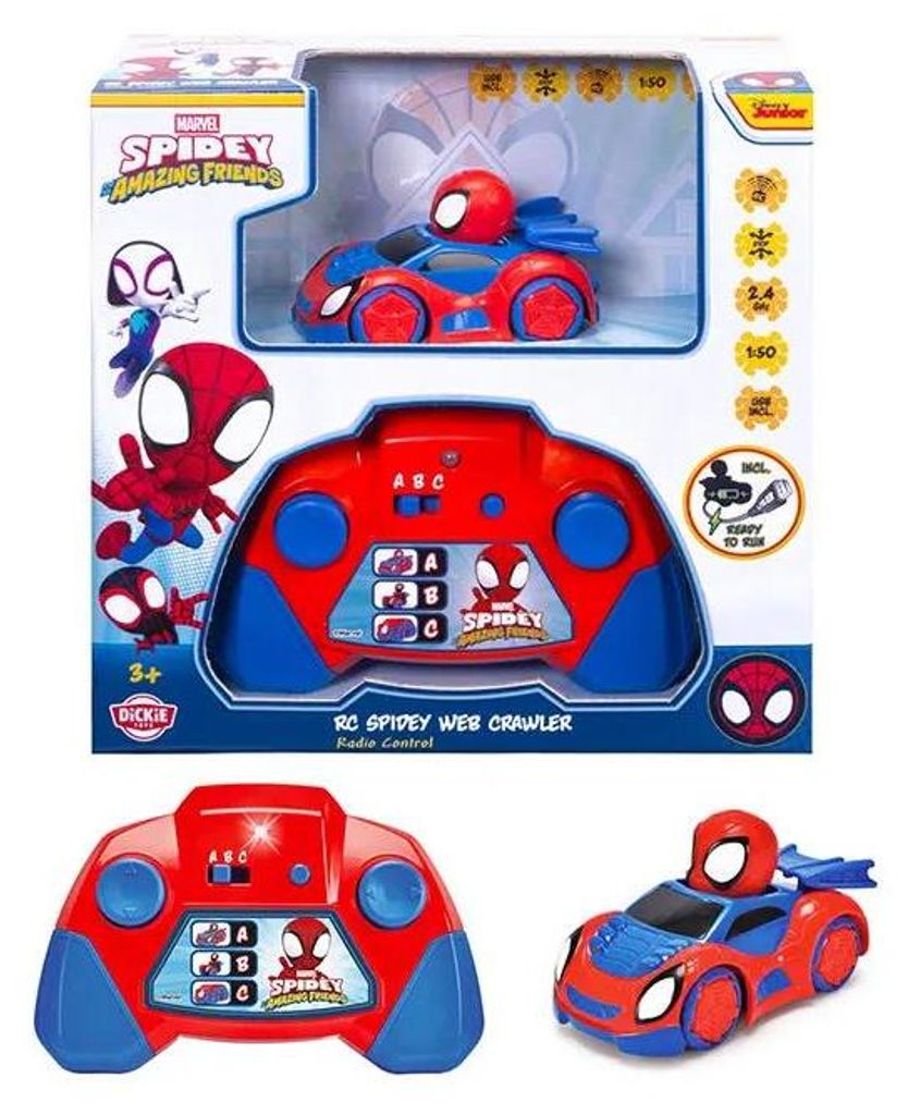 Dickie Toys Spidey Web-crawler 1:50 Ferngesteuertes Auto    Produktbild 