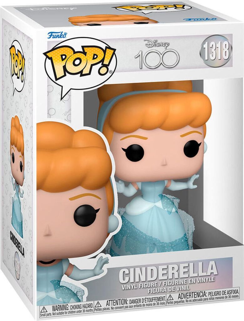 Disney 100th Anniversary - Cinderella 1318 - Funko Pop! Vinyl Figur