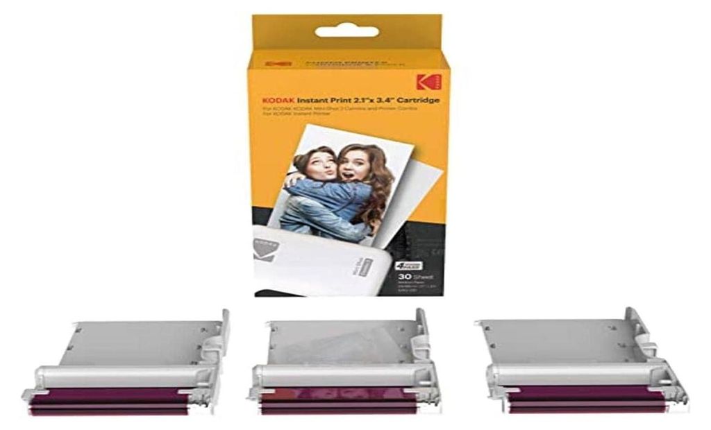 Kodak Printkartusche 30 Blatt Fotopapier 2,1"x3,4" retail Image du produit 