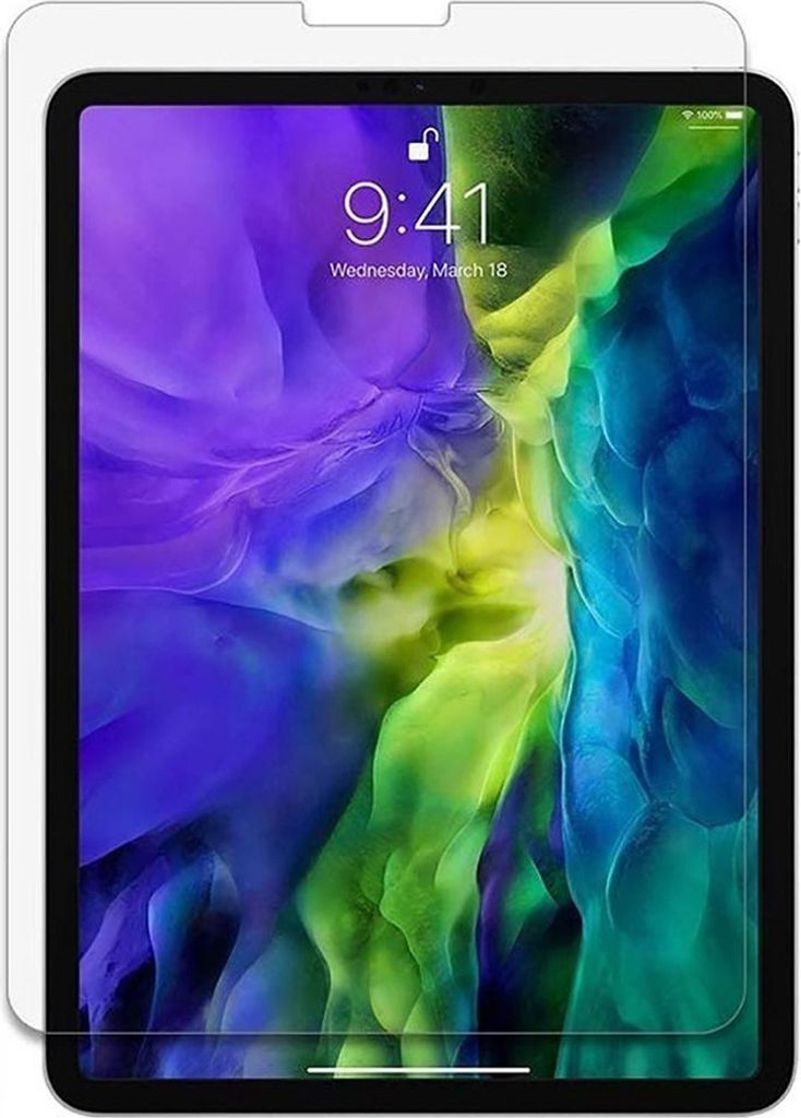 Case2go - Schutzfolie kompatibel mit Apple iPad Air 11 (2024) / Apple iPad Air 2022 10.9 inch - 10.9 Zoll - Tempered Glass - Case Friendly - Transp...