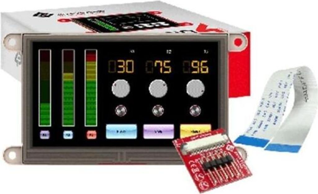 4,3" Gen4 Diablo 16 Touchscreen Display mit Micro-SD für Raspberry Pi