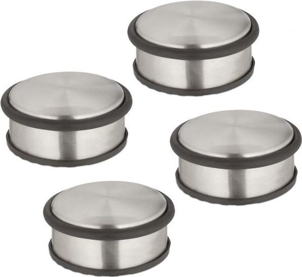 Türstopper aus Edelstahl - 4 Stk