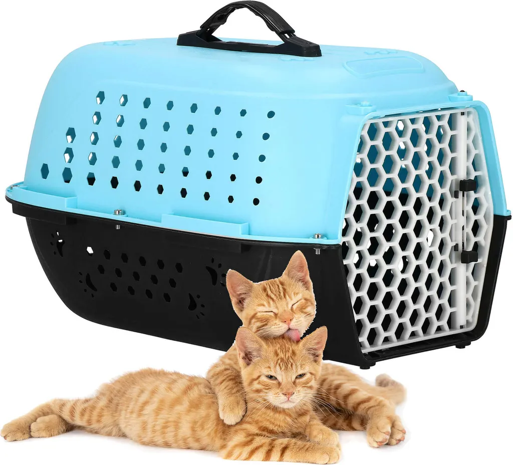 Trasportino Rigido Animali 48cm | Ideale per Auto e Viaggi Brevi