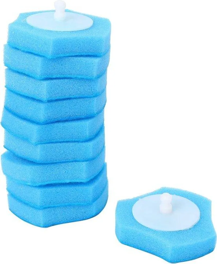 Kit Nettoyage WC Rapide : 32 Éponges Jetables pour une Hygiène Totale