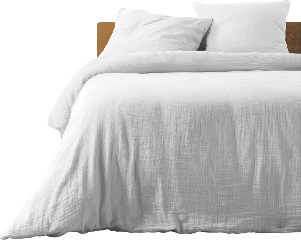 Parure de lit réversible Tendance Trend bicolore - Finition satinée élégante