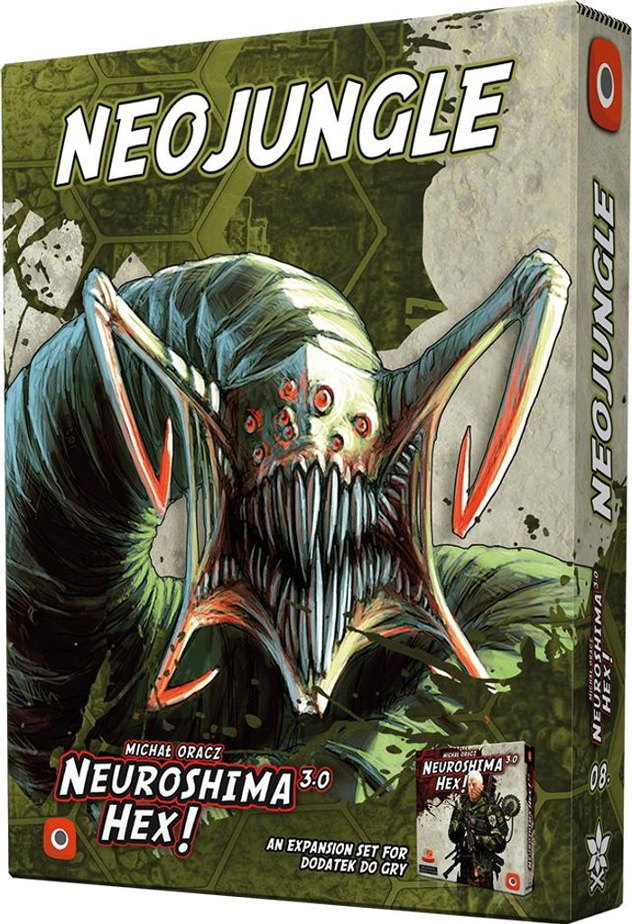 Neuroshima HEX 3.0 Neojungle - Extension de jeu de société Image du produit 